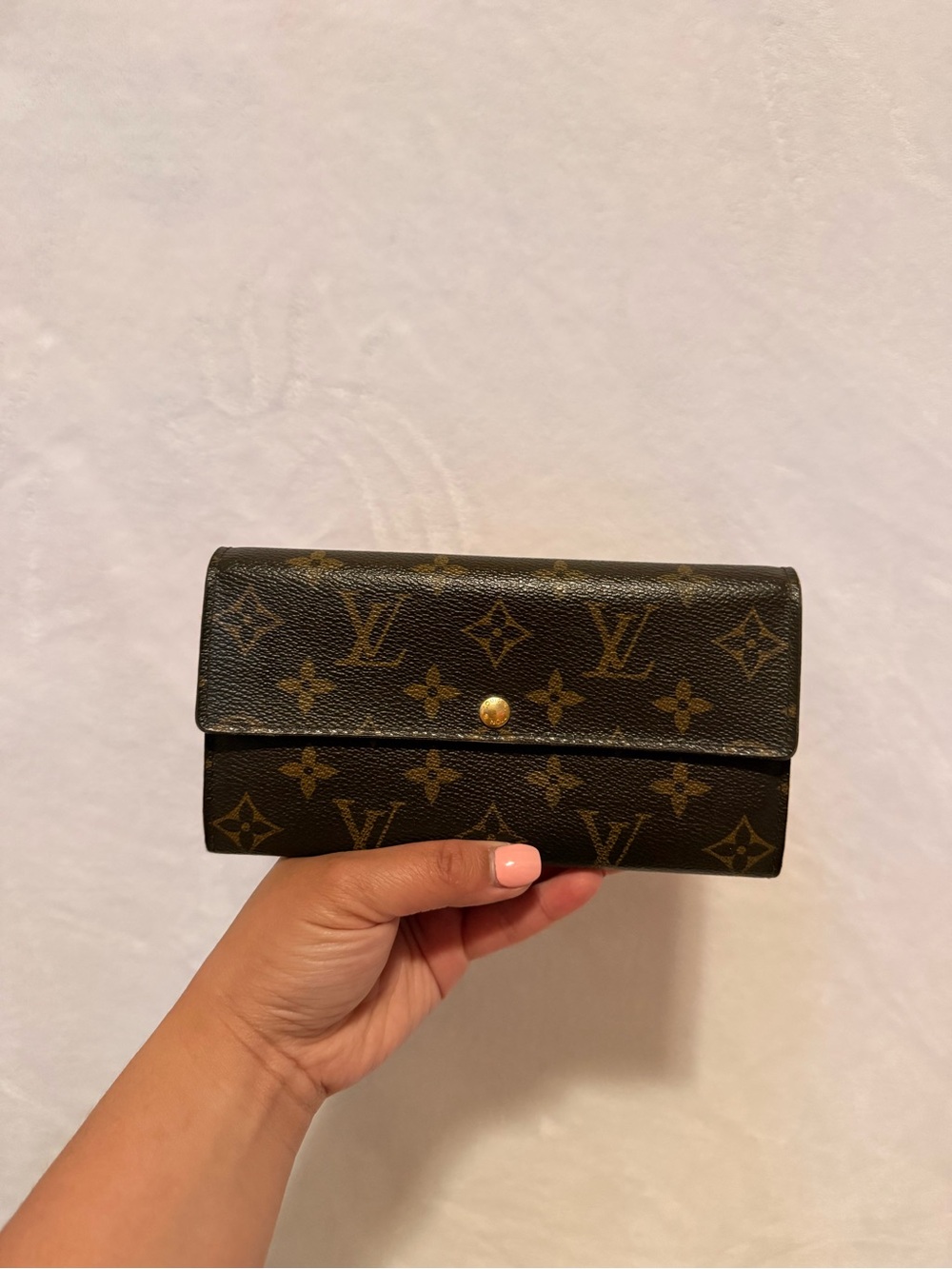 Louis Vuitton Monogram Sarah Wallet with DIY Strap CA1112